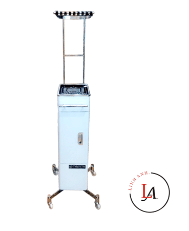 Máy xoăn đứng HP4 - 40 trục 24v giá đỡ